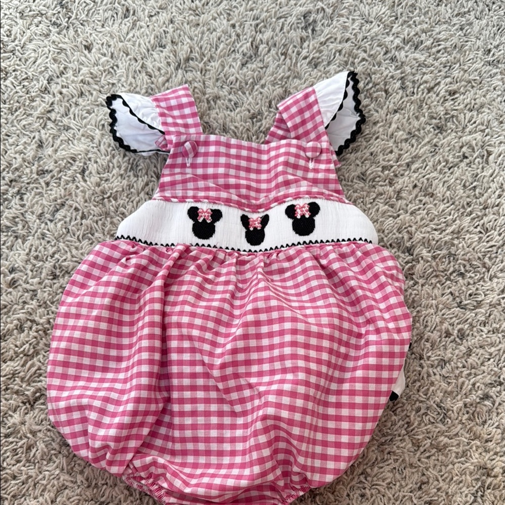 24 month Minnie Mouse Classic Whimsy Romper